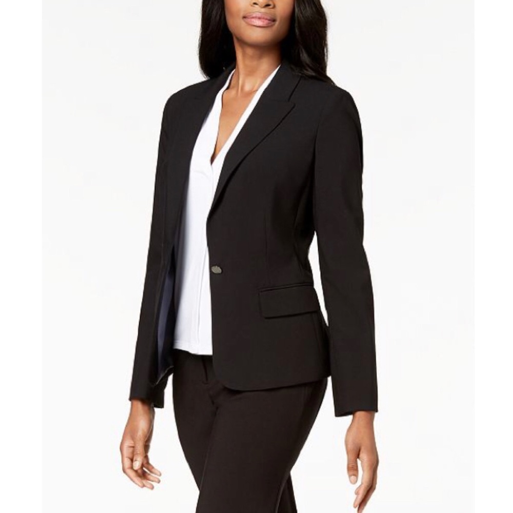 Calvin Klein Mélange Peak-Collar Blazer